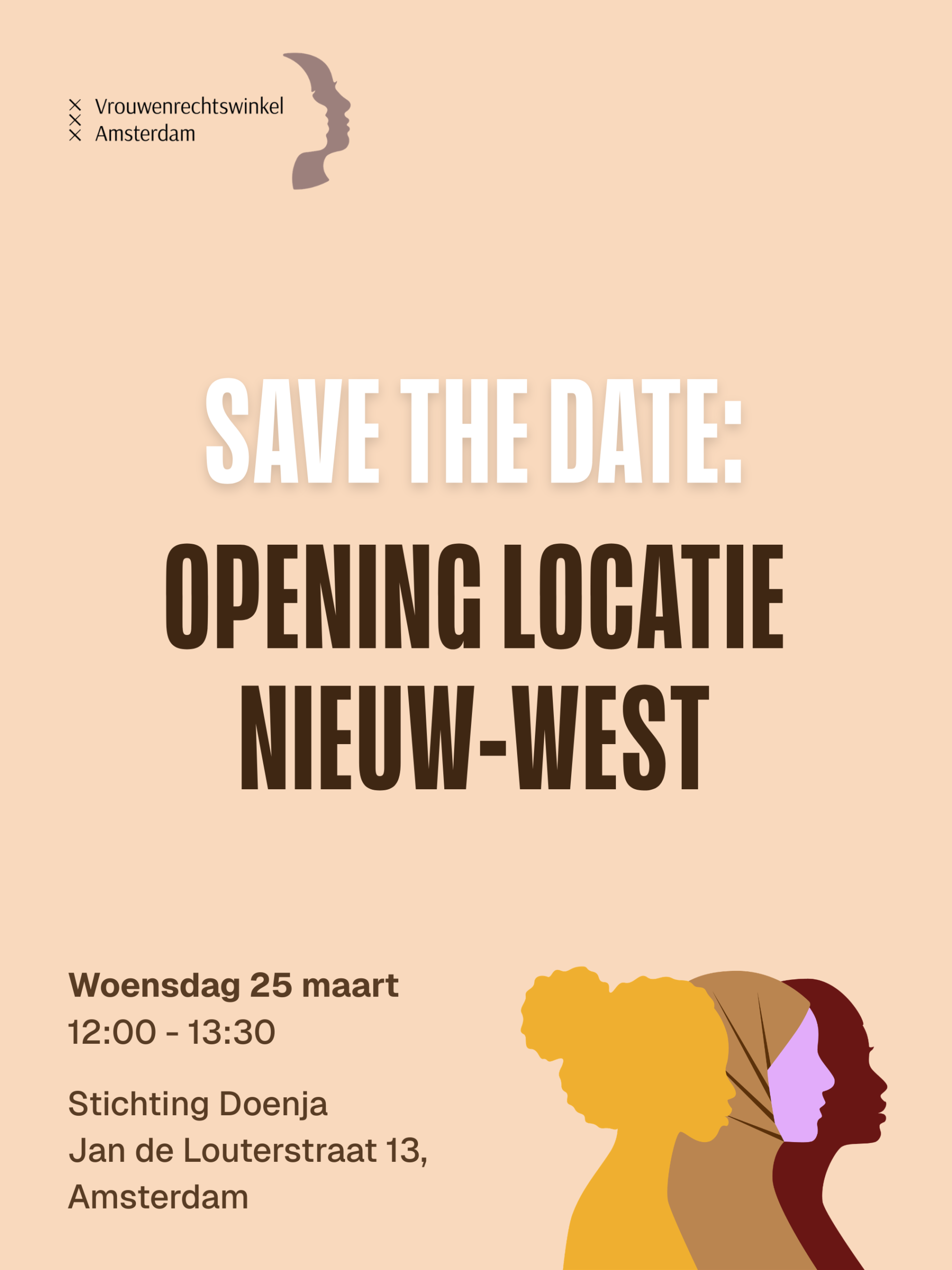 Save the date: Opening Locatie Nieuw-West